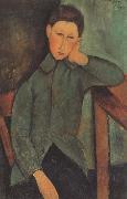 Amedeo Modigliani Le garcon a la veste bleue (mk38) oil painting